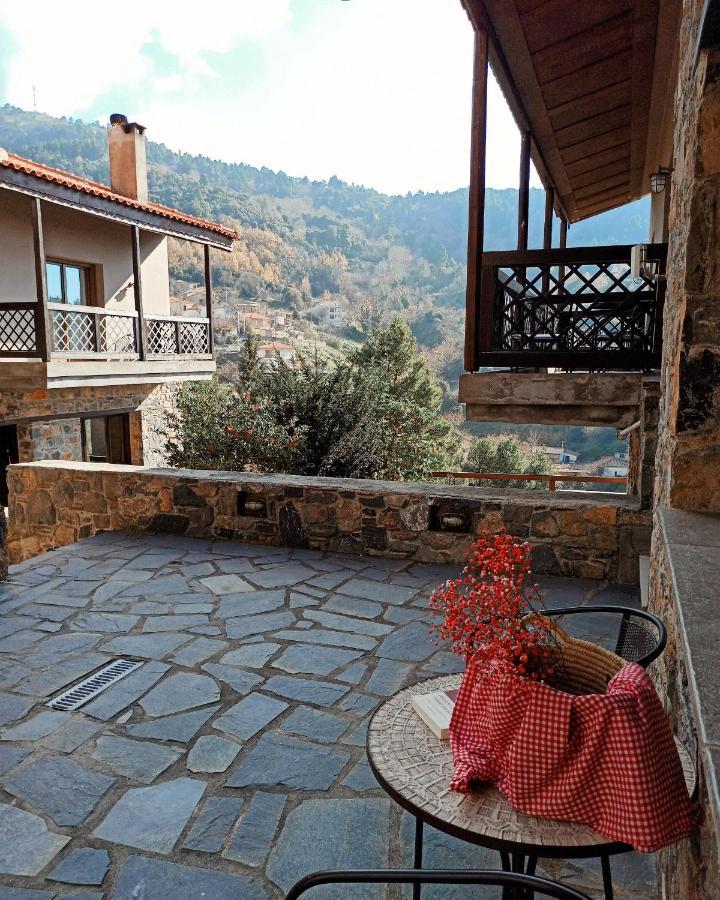 Guesthouse Vasiliki Steni Dhirfios Buitenkant foto
